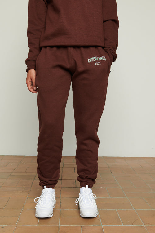 BROWN/GREEN TRACKSUIT